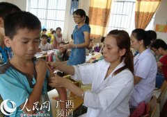 大化:万份麻苗免费进校园