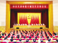 在中共天津市委十届五次全体会议上的讲话(摘要)
