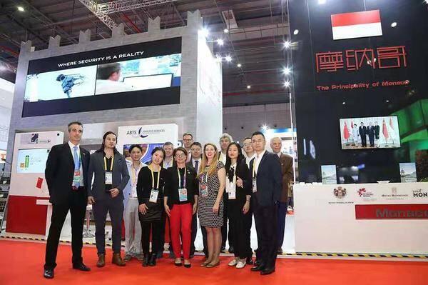 摩纳哥国家代表团率Therascience参加第二届中国国际进口博览会